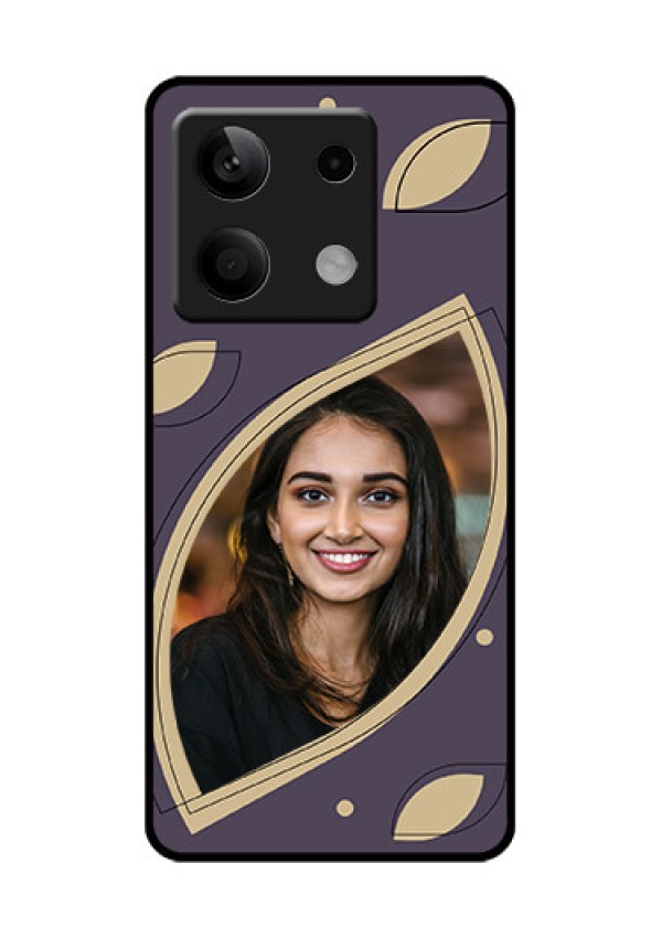 Poco X6 Neo 5G Custom Glass Phone Case - Falling Leaf Design