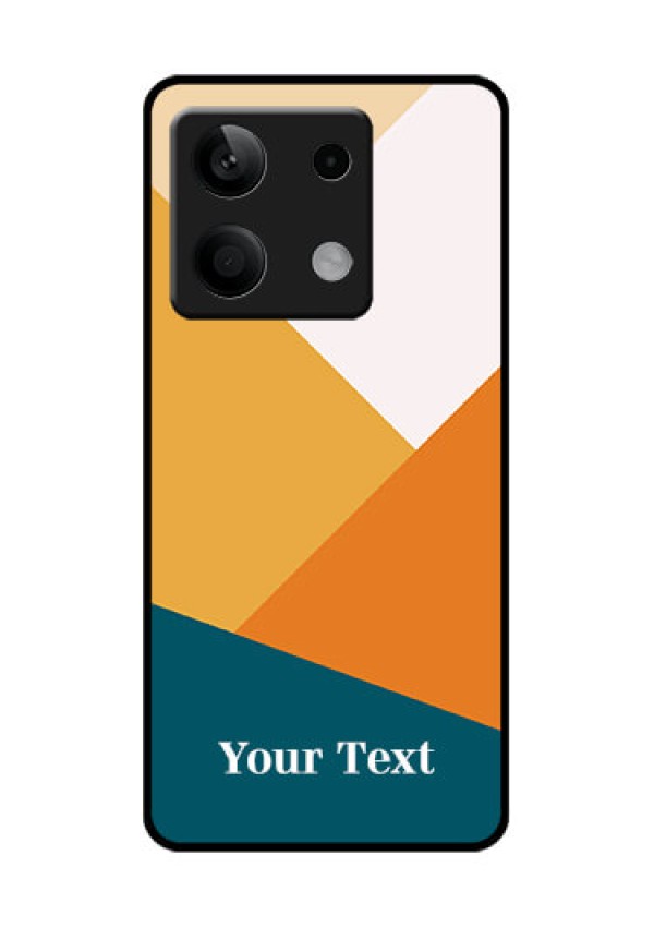 Poco X6 Neo 5G Custom Glass Phone Case - Stacked Multi - Colour Design