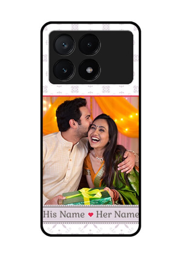 Poco X6 Pro 5G Custom Glass Phone Case - With Photo And Ethnic Design