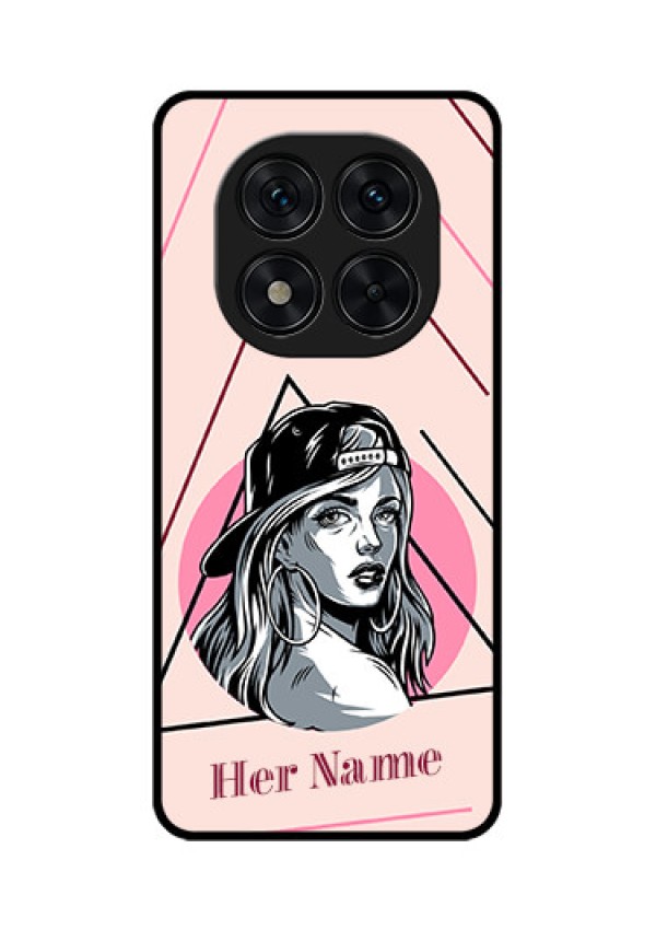 Poco X7 5G Custom Glass Phone CaseRockstar Girl Design