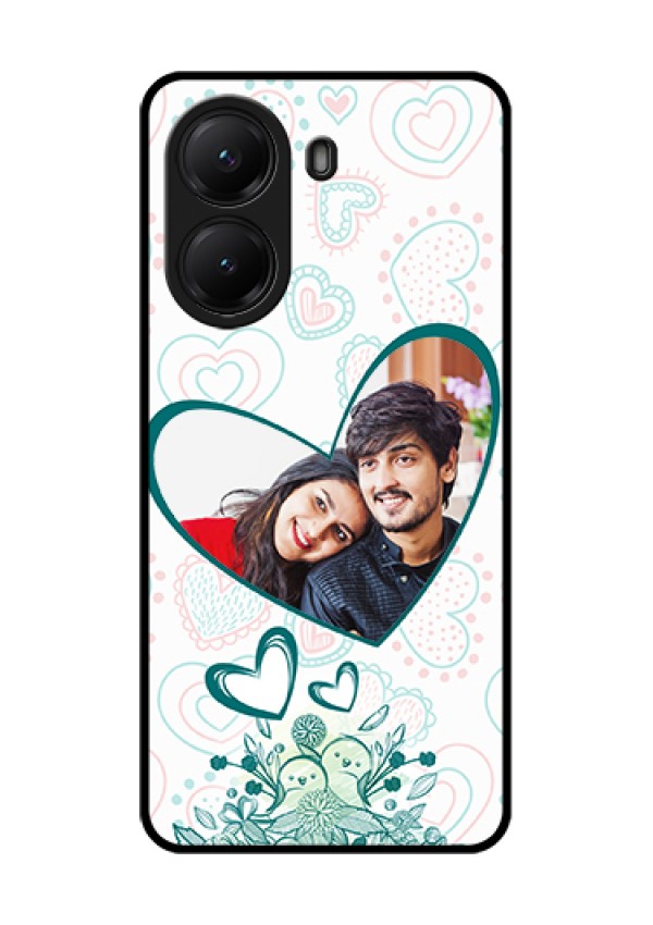 Poco X7 Pro 5G Custom Glass Phone Case - Premium Couple Design