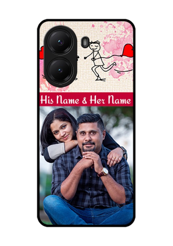 Poco X7 Pro 5G Custom Glass Phone Case - You And Me Case Design