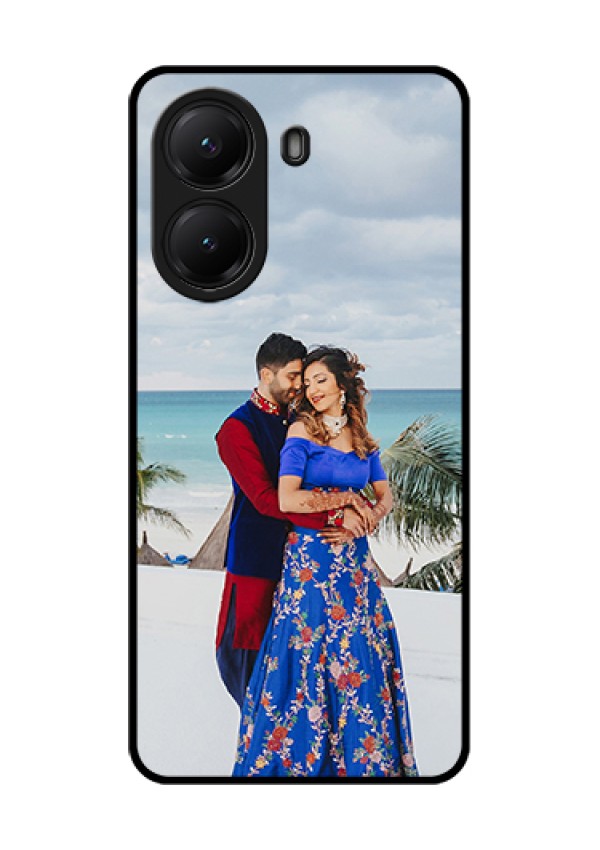 Poco X7 Pro 5G Custom Glass Phone Case - Upload Full Picture Design
