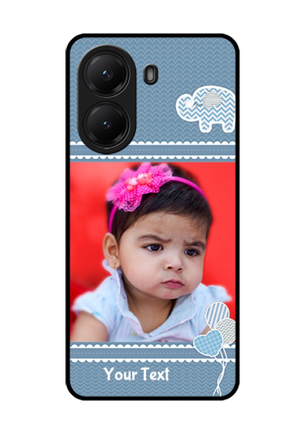 Poco X7 Pro 5G Custom Glass Phone Case - With Kids Pattern Design