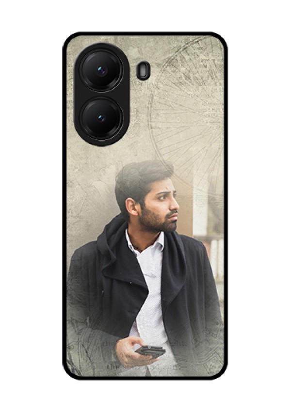 Poco X7 Pro 5G Custom Glass Phone Case - With Vintage Design