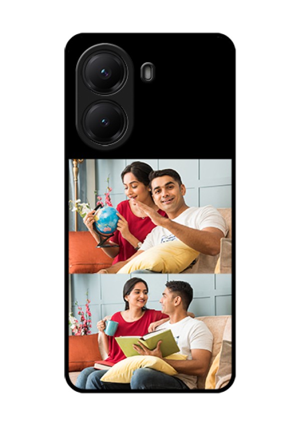 Poco X7 Pro 5G Custom Glass Phone Case - 2 Images Design
