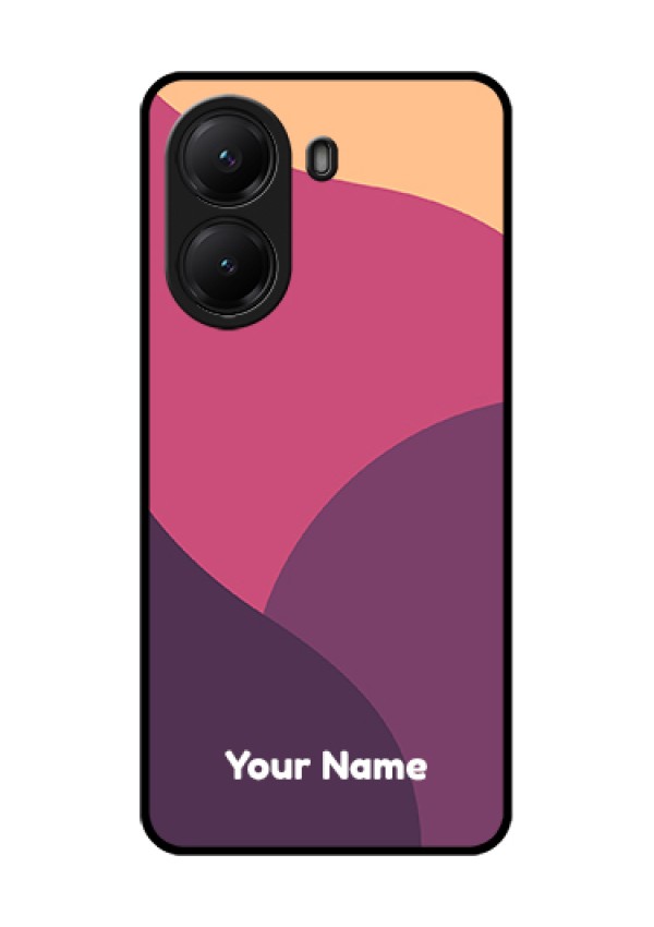 Poco X7 Pro 5G Custom Glass Phone Case - Mixed Multi - Colour Abstract Art Design