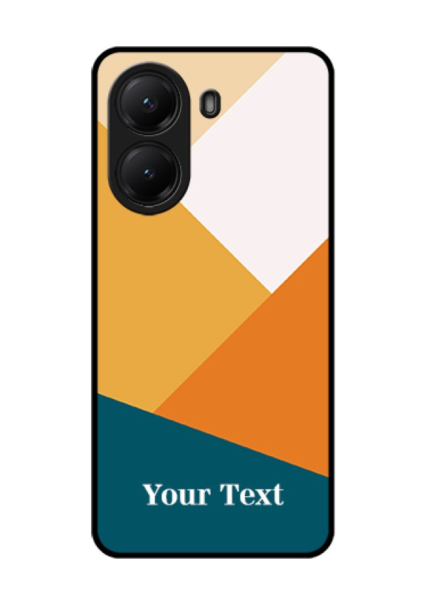 Poco X7 Pro 5G Custom Glass Phone Case - Stacked Multi - Colour Design