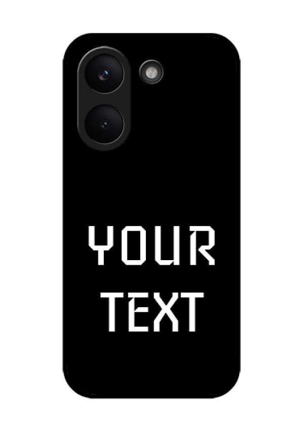 Poco X8 Pro 5G Custom Glass Phone Case - Your Name Design