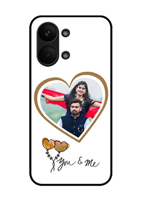 Poco X8 Pro Max 5G Custom Glass Phone Case - You & Me Design