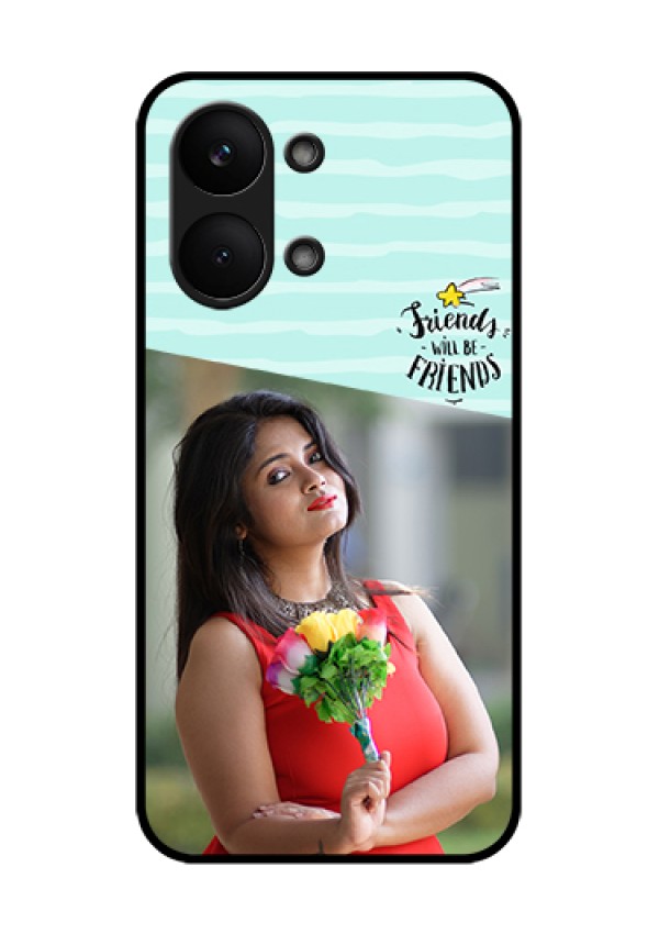 Poco X8 Pro Max 5G Custom Glass Phone Case - Friends Picture Icon Design