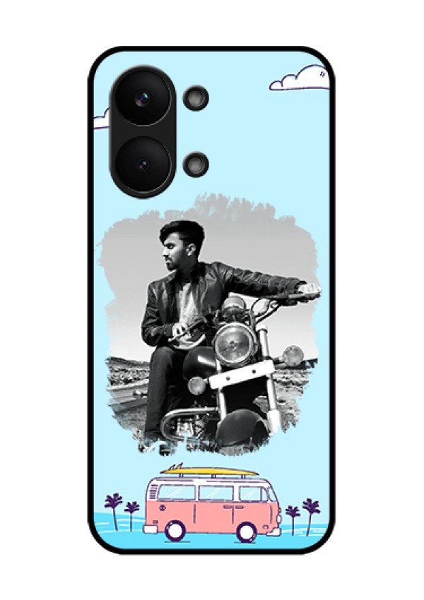 Poco X8 Pro Max 5G Custom Glass Phone Case - Travel & Adventure Design