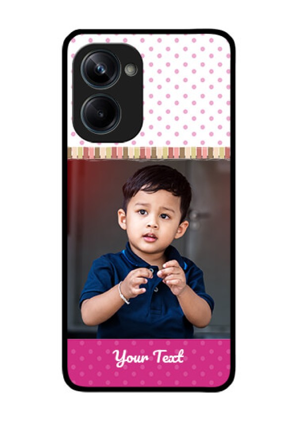 Realme 10 Pro 5G Photo Printing on Glass Case - Cute Girls Cover Design