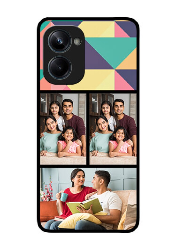 Realme 10 Pro 5G Custom Glass Phone Case - Bulk Pic Upload Design