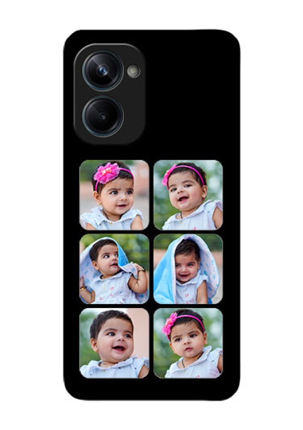 Realme 10 Pro 5G Photo Printing on Glass Case - Multiple Pictures Design