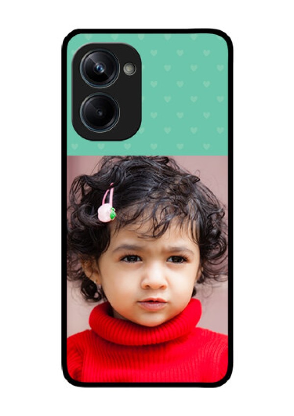 Realme 10 Pro 5G Custom Glass Phone Case - Lovers Picture Design