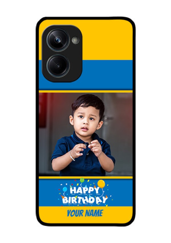 Realme 10 Pro 5G Custom Glass Mobile Case - Birthday Wishes Design