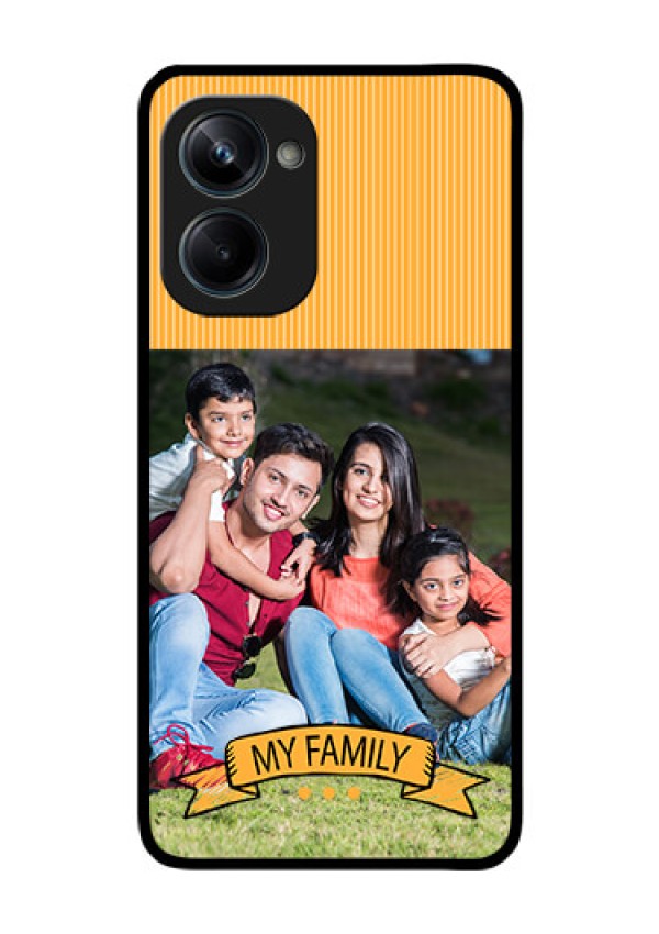 Realme 10 Pro 5G Custom Glass Phone Case - My Family Design