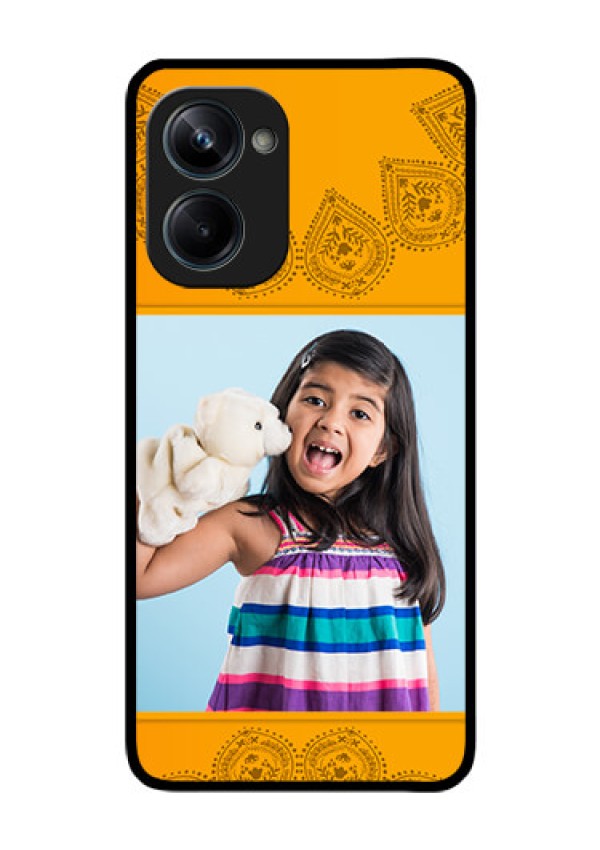 Realme 10 Pro 5G Personalized Glass Phone Case - Photo Wedding Design
