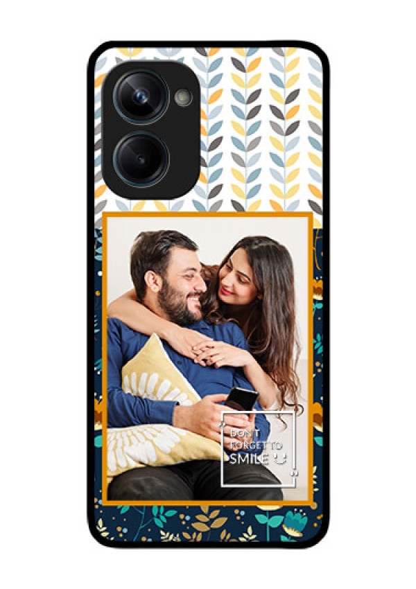 Realme 10 Pro 5G Custom Glass Mobile Case - Pattern Design