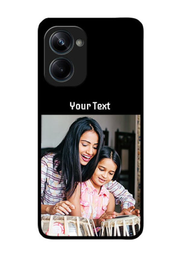 Realme 10 Pro 5G Photo with Name on Glass Phone Case
