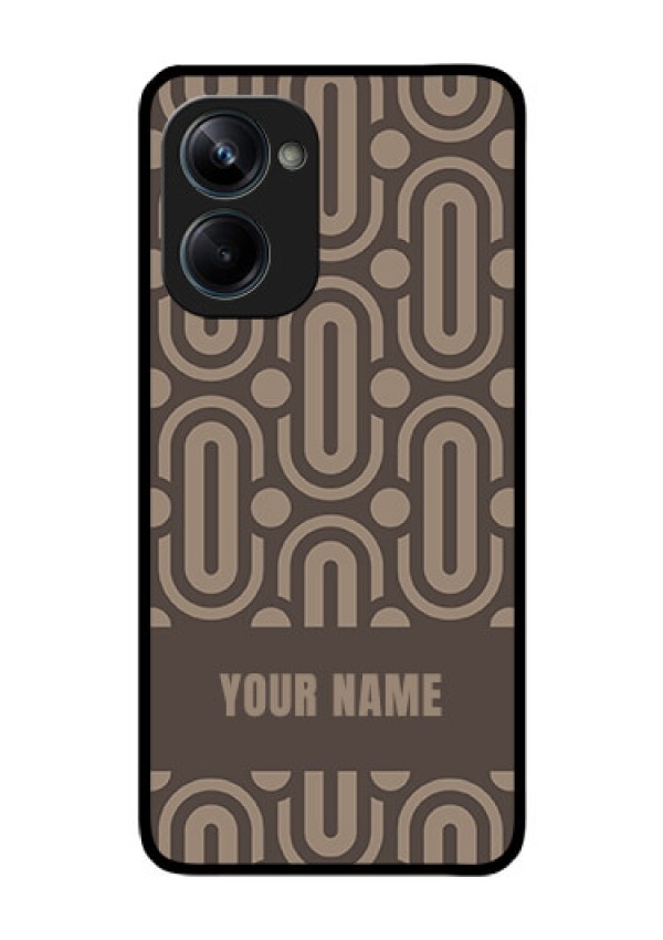 Realme 10 Pro 5G Custom Glass Phone Case - Captivating Zero Pattern Design
