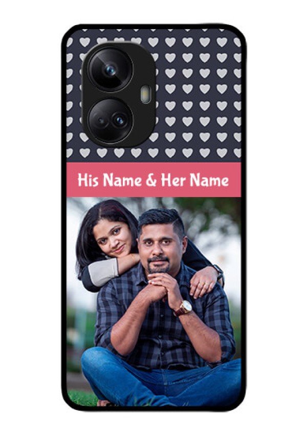 Realme 10 Pro Plus 5G Custom Glass Mobile Case - Love Symbols Design