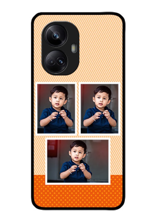 Realme 10 Pro Plus 5G Photo Printing on Glass Case - Bulk Photos Upload Design
