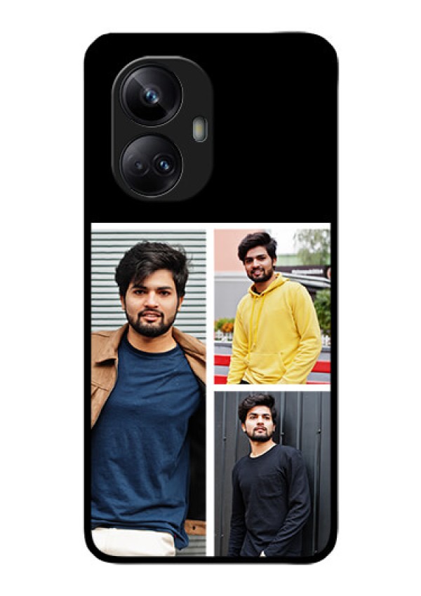 Realme 10 Pro Plus 5G Photo Printing on Glass Case - Upload Multiple Picture Design