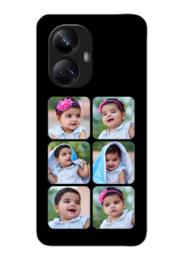 Realme 10 Pro Plus 5G Photo Printing on Glass Case - Multiple Pictures Design