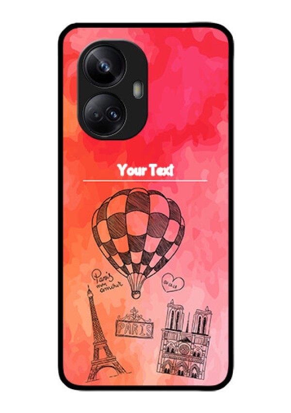 Realme 10 Pro Plus 5G Custom Glass Phone Case - Paris Theme Design