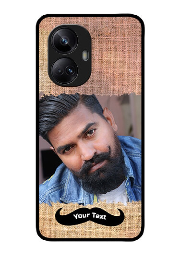 Realme 10 Pro Plus 5G Personalized Glass Phone Case - with Texture Design