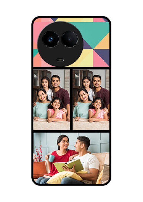 Realme 11 5G Custom Glass Phone Case - Bulk Pic Upload Design