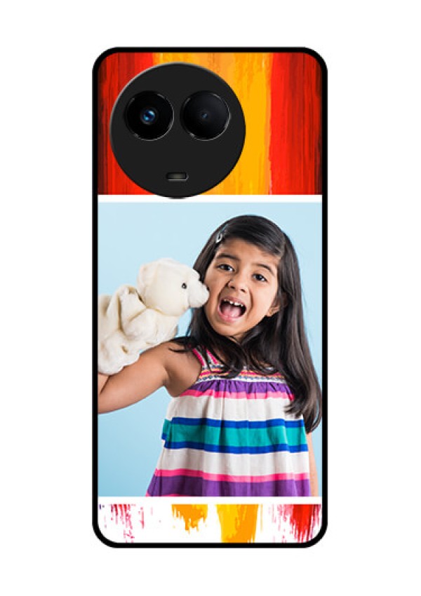Realme 11 5G Personalized Glass Phone Case - Multi Color Design