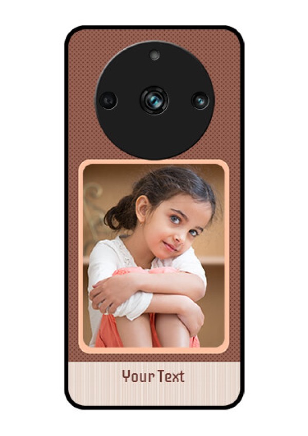 Realme 11 Pro 5G Custom Glass Phone Case - Simple Pic Upload Design