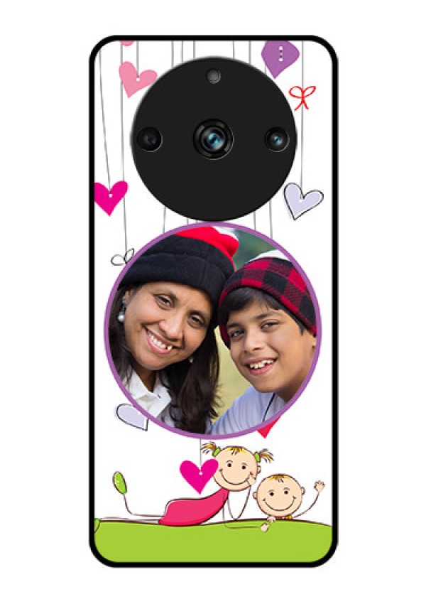 Realme 11 Pro 5G Photo Printing on Glass Case - Cute Kids Phone Case Design