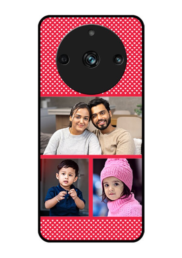 Realme 11 Pro 5G Personalized Glass Phone Case - Bulk Pic Upload Design