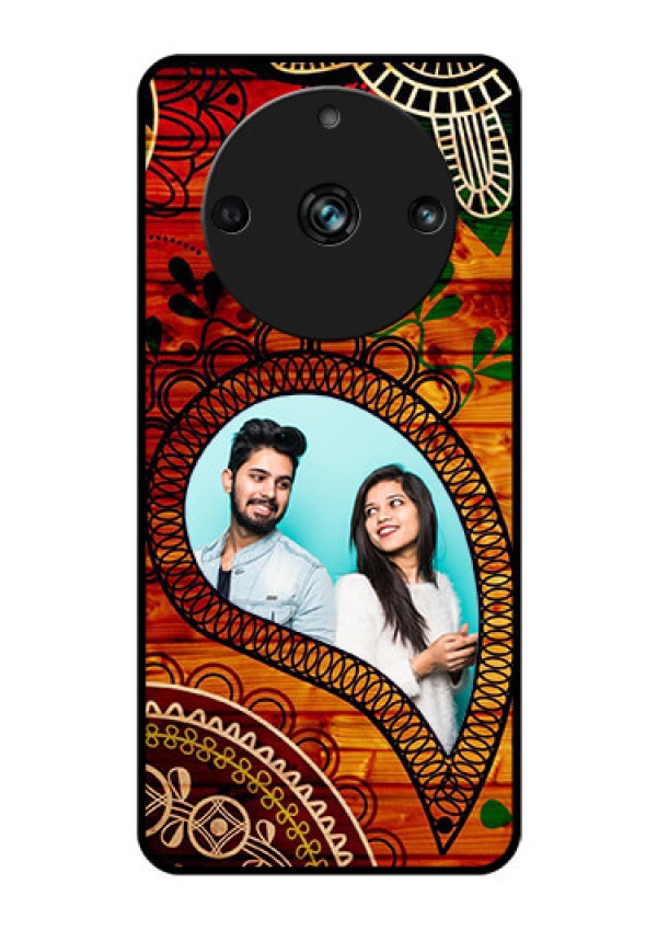 Realme 11 Pro 5G Personalized Glass Phone Case - Abstract Colorful Design