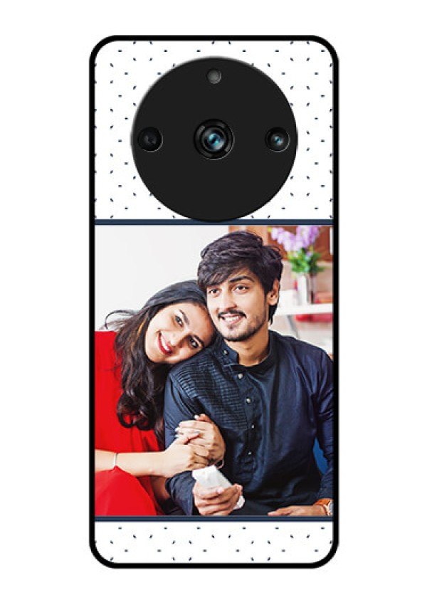 Realme 11 Pro 5G Personalized Glass Phone Case - Premium Dot Design