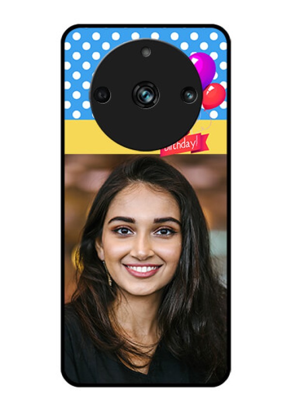 Realme 11 Pro 5G Custom Glass Mobile Case - Happy Birthday Design