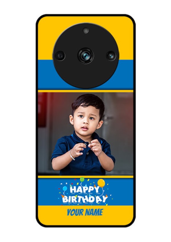 Realme 11 Pro 5G Custom Glass Mobile Case - Birthday Wishes Design