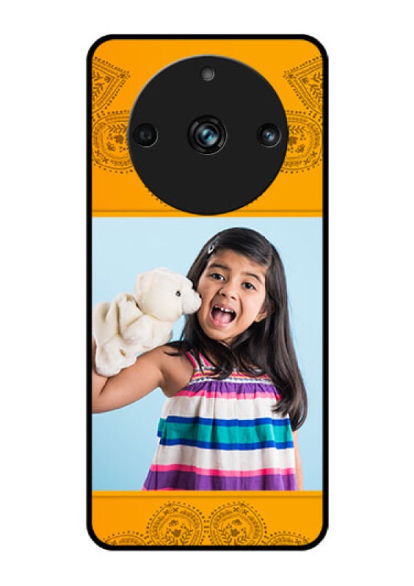 Realme 11 Pro 5G Personalized Glass Phone Case - Photo Wedding Design