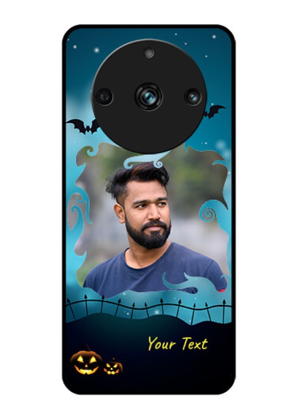Realme 11 Pro 5G Custom Glass Phone Case - Halloween frame design