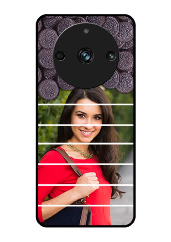 Realme 11 Pro 5G Custom Glass Phone Case - with Oreo Biscuit Design
