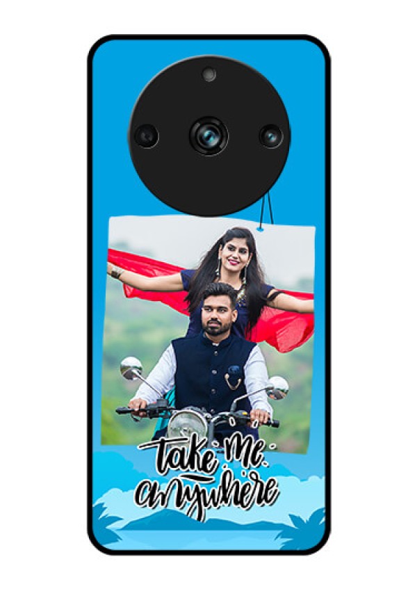 Realme 11 Pro 5G Custom Glass Mobile Case - Traveller Design