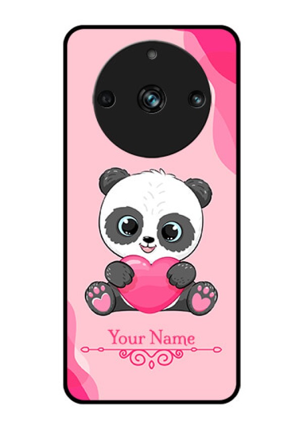 Realme 11 Pro 5G Custom Glass Mobile Case - Cute Panda Design