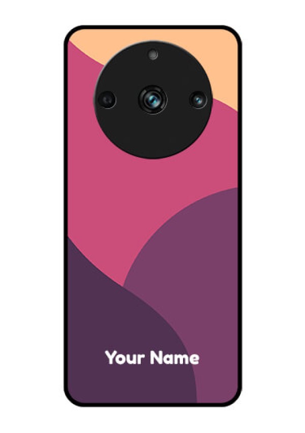 Realme 11 Pro 5G Custom Glass Phone Case - Mixed Multi-colour abstract art Design