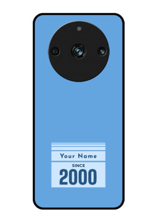 Realme 11 Pro 5G Custom Glass Mobile Case - Custom Year of birth Design