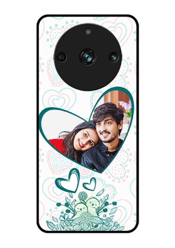 Realme 11 Pro Plus 5G Photo Printing on Glass Case - Premium Couple Design