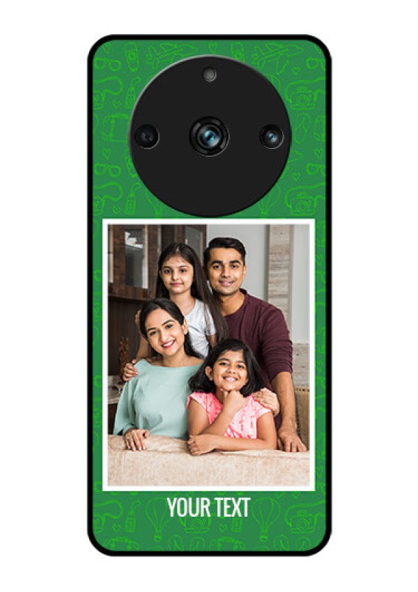 Realme 11 Pro Plus 5G Personalized Glass Phone Case - Picture Upload Design
